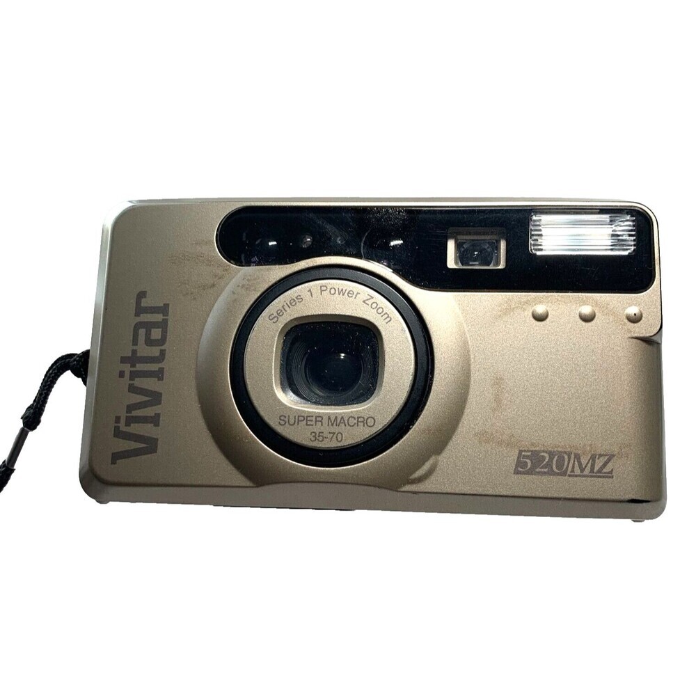 Vivitar Series 1 Power Zoom Super Macro 35-70 520MZ Quartz Date Camera